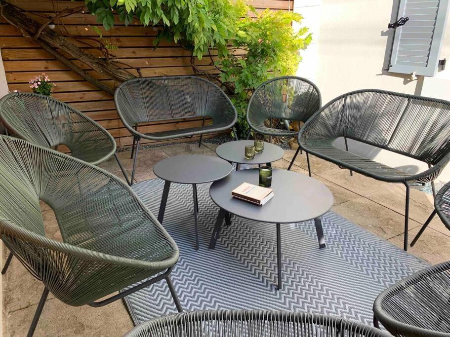 Joli T2 Jardin Parking Proche Gare Centre Ville Dijon Buitenkant foto