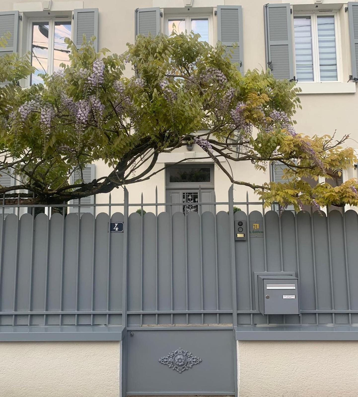 Joli T2 Jardin Parking Proche Gare Centre Ville Dijon Buitenkant foto